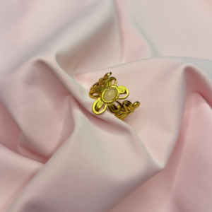 Anillo Flower Stone