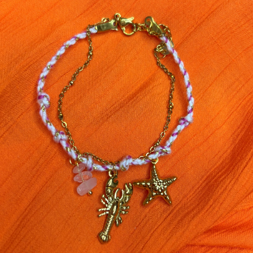Pulsera Pink Ocean