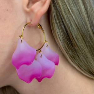Pendientes Petal Hoop